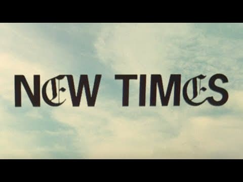 New Times (A Short Film) | Official Teaser