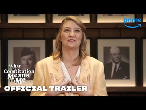 What The Constitution Means To Me – Official Trailer | Prime Video