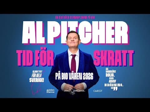 Al Pitcher - Tid För Skratt kommer på BIO Våren 2026!