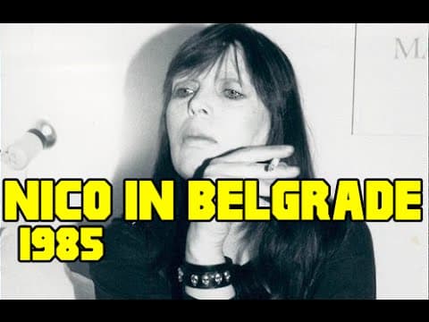 Nico in Belgrade 9/26/1985 (Full Concert)