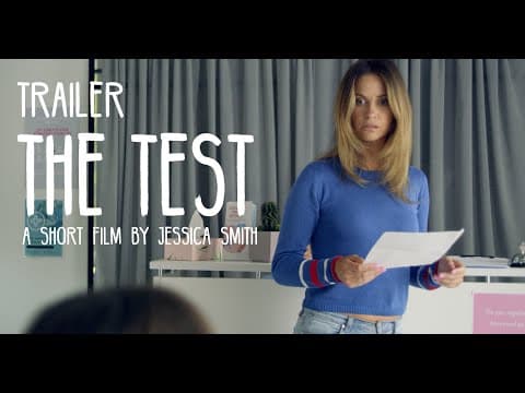 Short Film Trailer - THE TEST (starring Michala Banas and Christie Whelan Browne)