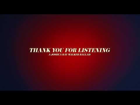 THANK YOU FOR LISTENING - OFFICIAL TEASER - TEXAS MONTHLY