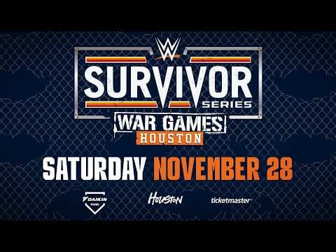 BREAKING: Survivor Series set for Daikin Park in Houston on Saturday, Nov. 28