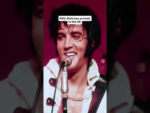 Graceland  👉 Vegas 👉 UK, Elvis has entered the building!