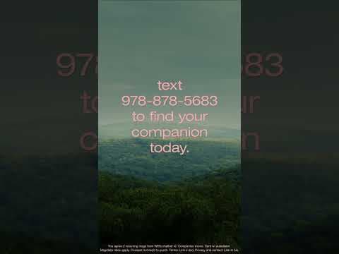 Dating is hard. Find Your Companion is easy. Text (978) 878-5683 to Find Your Companion today.*