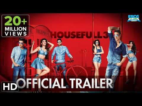 Housefull 3 Official Trailer with Subtitle | Akshay Kumar, Riteish Deshmukh, Abhishek Bachchan