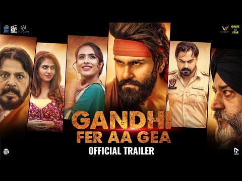 Gandhi Fer Aa Gea : Official Trailer | Aarya Babbar | Neha Malik | Veer Sahu  Sunakshi | VS Records
