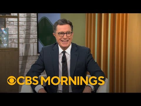 Comedian and TV host Stephen Colbert discusses new pickleball competition special, "Pickled"