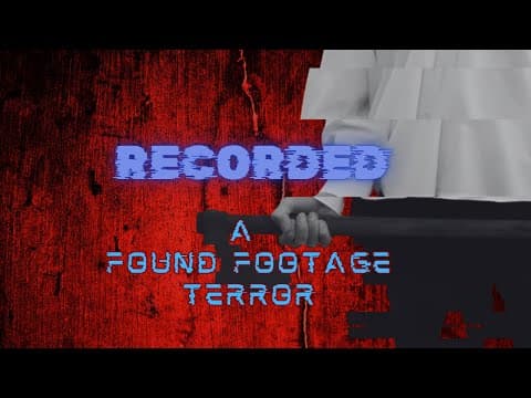 RECORDED | Found Footage Horror | Teaser