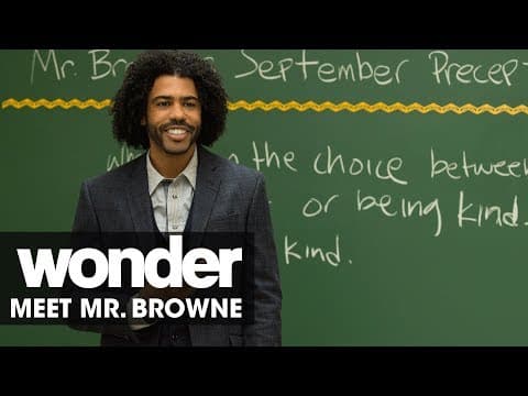 Meet Mr. Browne (Daveed Diggs)