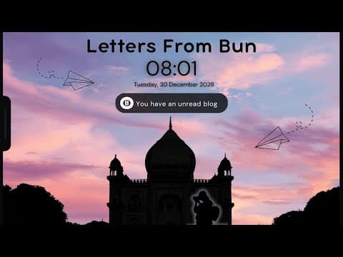 Letters From Bun