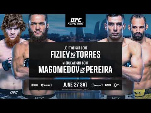 UFC Baku: Fiziev vs Torres  - June 27th | Fight Promo
