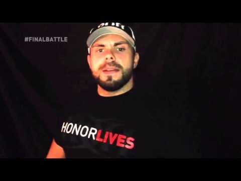 THE MAN MAKES THE RING OF HONOR WORLD TITLE