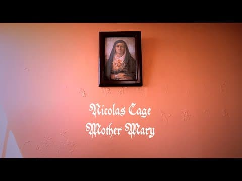 Nicolas Cage Mother Mary