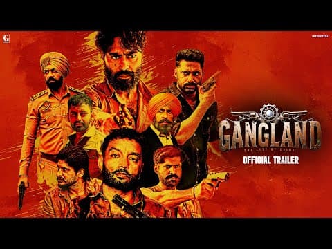 GANGLAND The City Of Crime  (Movie Trailer) Sippy Gill | Nishawn Bhullar | in Cinemas 25 April 2025