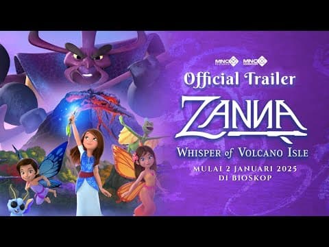OFFICIAL TRAILER ZANNA WHISPER OF VOLCANO ISLE MULAI 2 JANUARI 2025 DI BIOSKOP