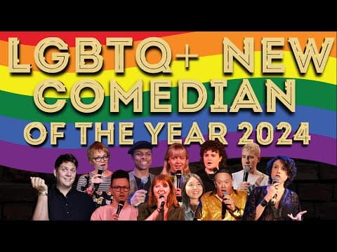 LGBTQ+ New Comedian of the Year 2024: Comedy Beyond Boundaries, Laughter Beyond Labels!