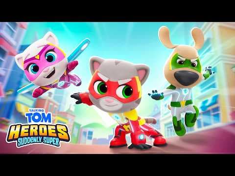 ⚡ Talking Tom Heroes: Suddenly Super on the Big Screen 🎬🍿 In Cinemas Soon!