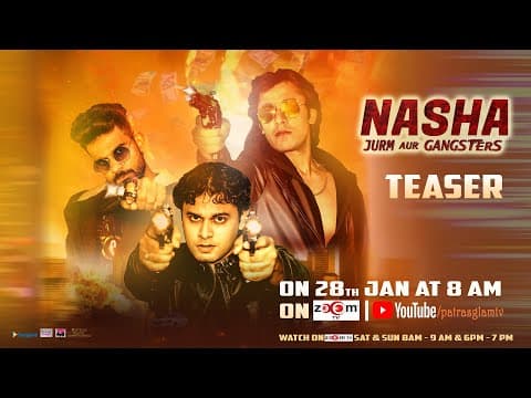 Nasha Jurm Aur Gangsters | Teaser | Rajkumar P | Rocky P | Yudi | Patras Glam Entertainment