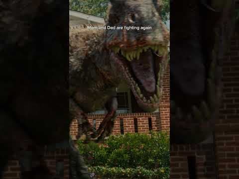 Every couple fights. This couple fights dinosaurs.