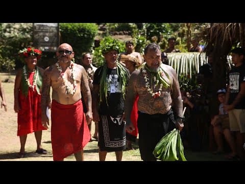 Les trois mousquetaires du tatouage (mauruuru tiki) bande-annonce