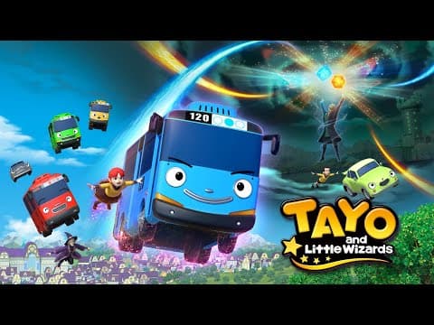Tayo and the Little Wizards Official Trailer #1 l Meet first at Netflix! l Tayo the Little Bus