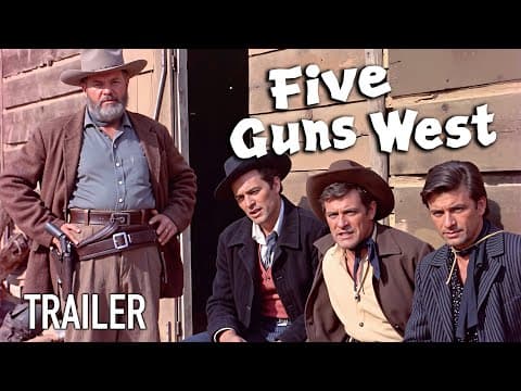 Five Guns West (1955) | Trailer - John Lund, Dorothy Malone