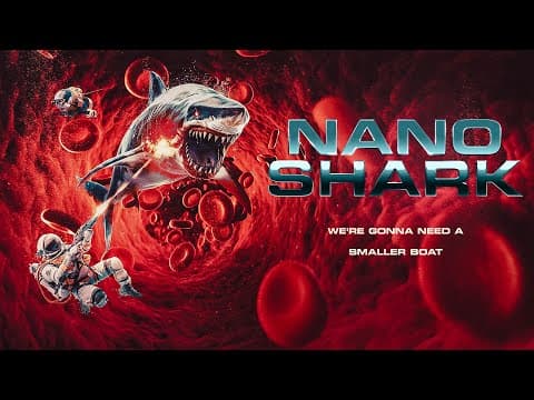 Nanoshark Official Movie Poster SRS Cinema You'll Need a Smaller Boat!