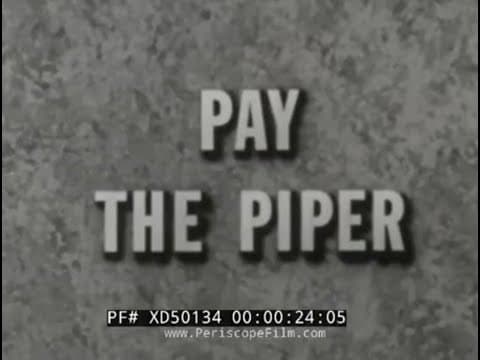 “PAY THE PIPER”  BAPTIST CHURCH ALCOHOLISM AWARENESS / ANTI-DRINKING FILM   XD50134