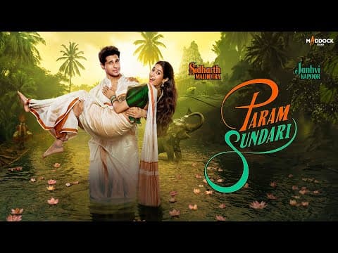 Param Sundari - Announcement | Sidharth M | Janhvi K | Dinesh V | Tushar J | 25th July 2025