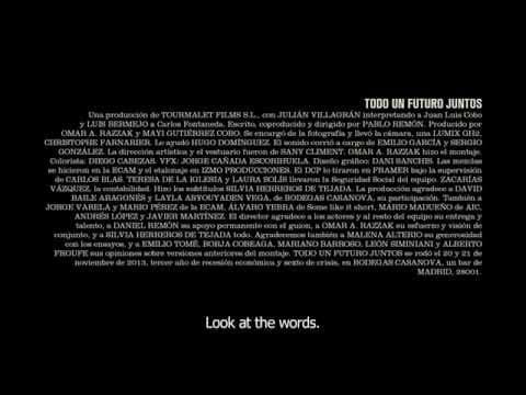 A WHOLE FUTURE TOGETHER / TODO UN FUTURO JUNTOS [teaser]