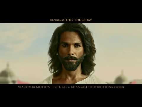Padmaavat | In Cinemas This Thursday | Ranveer Singh | Deepika Padukone | Shahid Kapoor