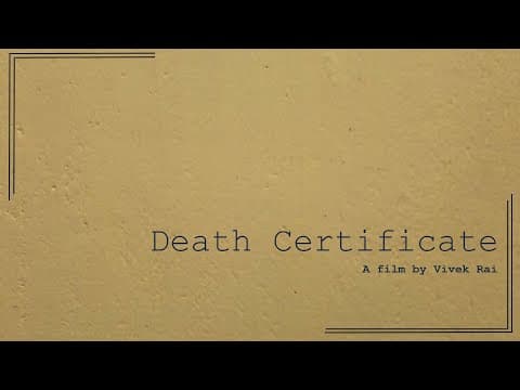 Death Certificate | Trailer | April Skies Films