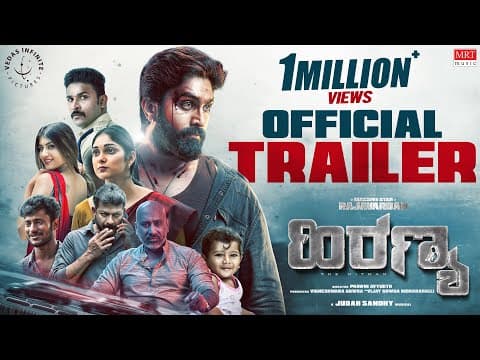 Hiranya - Official Trailer 4K | Rajavardan | Prawin Ayukth | Judah Sandhy | MRT Music