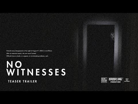 No Witnesses (2026) | TEASER TRAILER | FOUND FOOTAGE HORROR