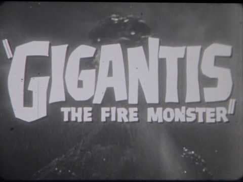 Gigantis, The Fire Monster (1959) - US Theatrical Trailer (16mm Scan)