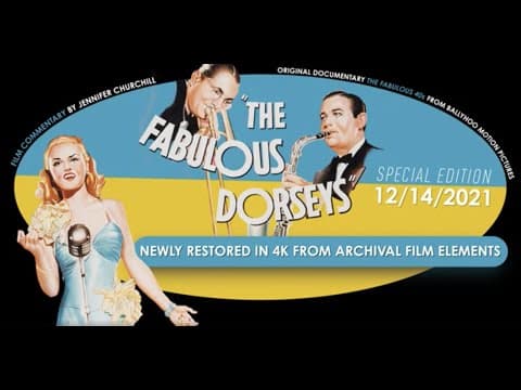 The Fabulous Dorseys (1947) | Trailer | Now Available on Special Edition Blu-ray and DVD