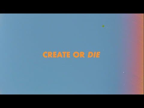CREATE OR DIE | Official Trailer | Feature Documentary
