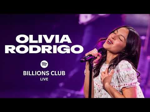 Olivia Rodrigo’s Billions Club Live Concert Film Trailer | Spotify