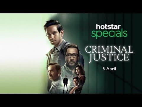 Criminal Justice - Official Trailer | DisneyPlus Hotstar VIP