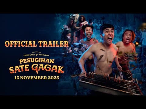 OFFICIAL TRAILER PESUGIHAN SATE GAGAK: Tanpa Tumbal, Demit Sakau Sate Gagak