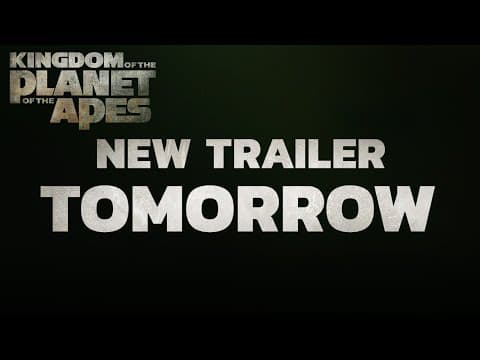 New Trailer Tomorrow