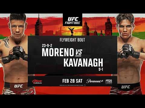 UFC Mexico: Moreno vs Kavanagh - February 28th | Fight Promo