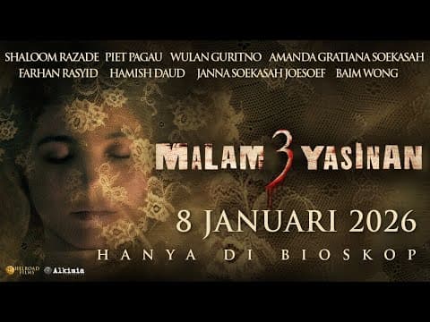 Malam 3 Yasinan Official Teaser Trailer | DIbintangi Hamish Daud, Wulan Guritno dan Baim Wong