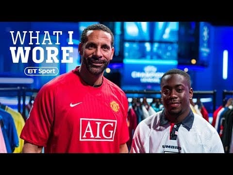 Watch the new series 'What I Wore' on BT Sport's YouTube channel