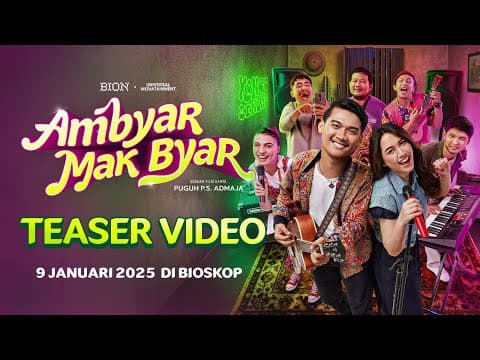 Teaser Video - Ambyar Mak Byar | 9 Januari 2025 di Bioskop