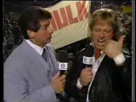 WWF UK RAMPAGE 1991 ALL GOES WRONG AT THE START