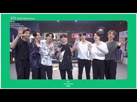BTS (방탄소년단) 'BTS MEMORIES OF 2020' DVD SPOT