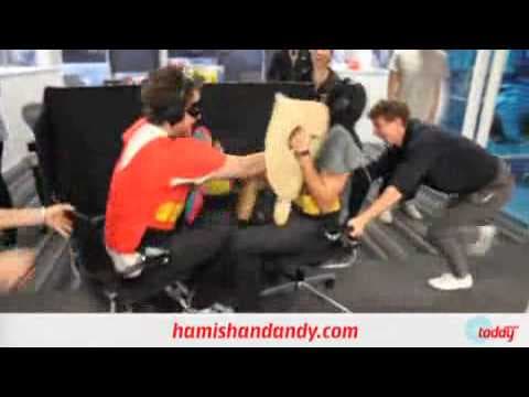Office Jousting - Hamish & Andy