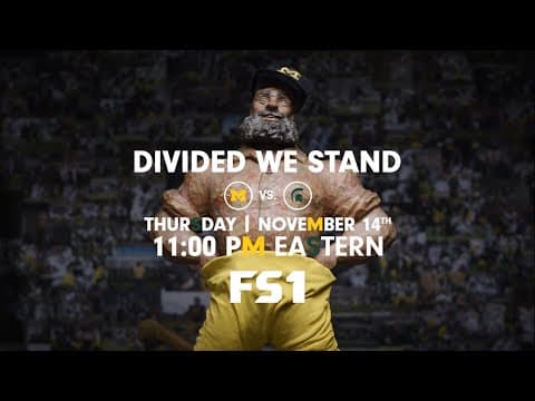 Divided We Stand: Michigan vs. Michigan State (Official Trailer) | FOX Sports Films 2019